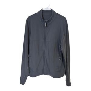 Lululemon Mens Grey Full Zip Jacket Large